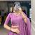 lavender chanderi woven traditional lehenga choli
