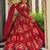 maroon crepe printed traditional lehenga choli with free size upto 44