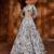 light grey net embroidered traditional lehenga choli