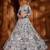 light grey net embroidered traditional lehenga choli