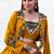 mustard rayon plain traditional lehenga choli with free size upto 42