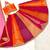 multicolor silk blend embroidered traditional lehenga choli
