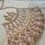 peach net embroidered traditional lehenga choli
