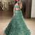 light green georgette embroidered traditional lehenga choli