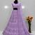 lavender net embroidered traditional lehenga choli