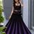 multicolor cotton poly embroidered traditional lehenga choli with free size upto 42