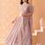 pink georgette embroidered traditional lehenga choli