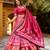 pink silk blend printed traditional lehenga choli