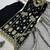black color  beautiful embroidery sequence work faux georgette kurti palazzo set