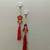 Handmade Ram Ram Ji Rajasthani Hanging Decorative Tassel Latkan for Home Decoration (Pack of 4)