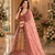 multicolor color Dori and Embroidery Sequince and Diamond work silk blend Lehenga Choli setHandwork 