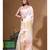 Off-white mal chanderi with applique work saree with blouse piece