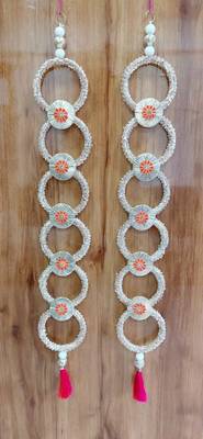 Handmade Moti Chudi Hanging Decoration Hanging for Home Decor (Pack of 2) 1