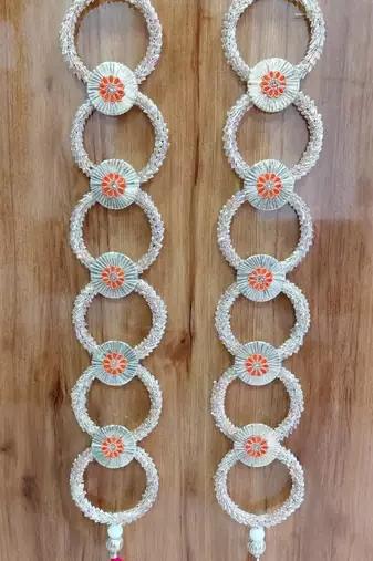 Handmade Moti Chudi Hanging Decoration Hanging for Home Decor (Pack of 2)