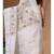 Off-white supernet with embroidery saree with blouse piece