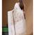 Off-white supernet with embroidery saree with blouse piece