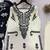 white color embroidery work reyon salwar suit