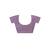 Lavendar supernet with embroidery saree with blouse piece