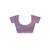Lavendar supernet with embroidery saree with blouse piece