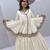 Navratri Special Off White Kediya Style Cotton Chaniya Choli