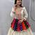 Navratri Multicolour Gamthi Work Kediya Lehenga Choli