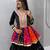 Navratri Multicolour Gamthi Work Kediya Lehenga Choli