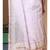 Light purple viscose organza with embroideery saree with blouse piece