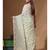 Light green viscose organza with embroideery saree with blouse piece
