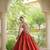 Kora Cotton Navratri Lehenga Choli with Heart Thread Embroidery, Gamthi Mirror Work & Latkan