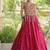 Kora Cotton Navratri Lehenga Choli with Thread Embroidery Gamthi Mirror Work & Latkan - free size