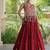 Kora Cotton Navratri Lehenga Choli with Heart Thread Embroidery, Gamthi Mirror Work & Latkan