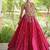 Kora Cotton Navratri Lehenga Choli with Thread Embroidery Gamthi Mirror Work & Latkan - free size