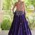 Kora Cotton Navratri Lehenga Choli with Thread Embroidery Gamthi Mirror Work & Latkan - free size