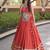 rayon Work Lehenga Choli with Gamthi Mirror Work & Patti Lace Full Stitched Wedding Wear Lehenga Set - free size