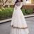 Kora Cotton Gamthi Gota Patti Mirror Work Lehenga Choli with Full Sleeves Shrug For Women - free size