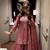 Pink Color Seqence And Embroidery Work Silk Blend Salwar Suit