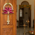Decorative Shubh Labh Lotus Patch Latkan Hanging | Wall Hanging for Enhance Decor (Pack of 2)
