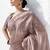 Onion pink embroidered silk blend saree with blouse