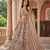 off white color Multi Cotton Thread Dori and Sequins work silk blend Lehenga choli set