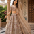 off white color Multi Cotton Thread Dori and Sequins work silk blend Lehenga choli set