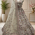 off white color Multi Cotton Thread Dori and Sequins work silk blend Lehenga choli set