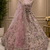 pink color Multi Cotton Thread Dori and Sequins work silk blend Lehenga choli set
