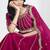 Rani Pink Art Silk Embroidered Lehenga Choli