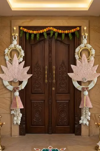 handmade door hanging decorative latkanhome temple office festive decor (pack of 2)