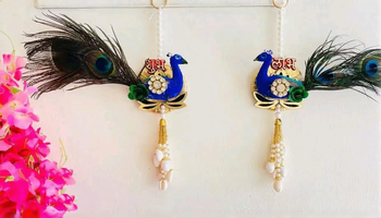 handmade door hanging decorative latkanhome temple office festive decor (pack of 2) 3