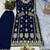 Navy Blue Color Embroidery And  Sequence Work Faux Georgette Salwar Suit