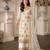 White Color Embroidery And  Sequence Work Faux Georgette Salwar Suit