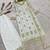 White Color Embroidery And  Sequence Work Faux Georgette Salwar Suit