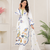 white color embroidery  work and sequins work silk blend salwar suit