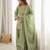 Pista  roman  silk embroidery party wear sharara suit set